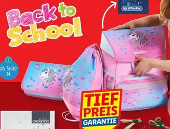 Lidl herlitz Schulranzenset, 3-teilig Angebot