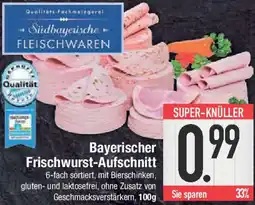 E-Center Bayerischer Frischwurst-Aufschnitt Angebot