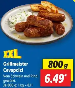 Lidl Grillmeister Cevapcici Angebot