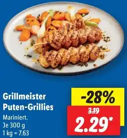 Lidl Grillmeister Puten-Grillies Angebot