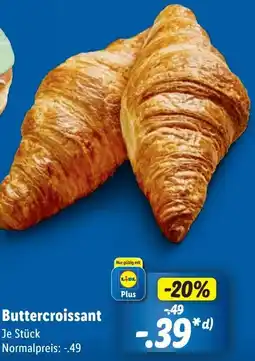 Lidl Buttercroissant Angebot