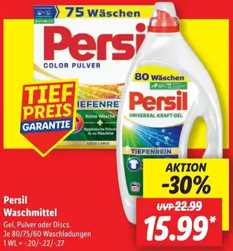 Lidl Persil Waschmittel Angebot