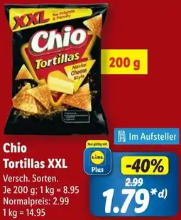 Lidl Chio Tortillas XXL Angebot