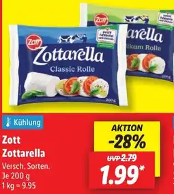 Lidl Zott Zottarella Angebot