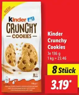 Lidl Kinder Crunchy Cookies Angebot