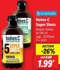 Lidl Hohes C Super Shots Angebot