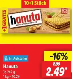 Lidl Hanuta Angebot