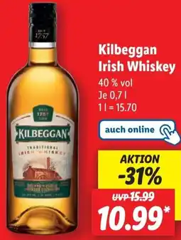 Lidl Kilbeggan Irish Whiskey Angebot
