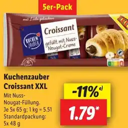 Lidl Kuchenzauber Croissant XXL Angebot