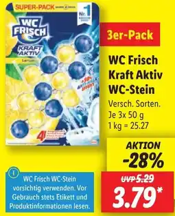 Lidl WC Frisch Kraft Aktiv WC-Stein Angebot