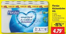 Lidl Floralys Küchentücher XXL Angebot