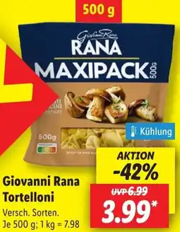 Lidl Giovanni Rana Tortelloni Angebot