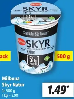 Lidl Milbona Skyr Natur Angebot
