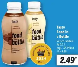 Lidl Tasty Food in a Bottle Angebot