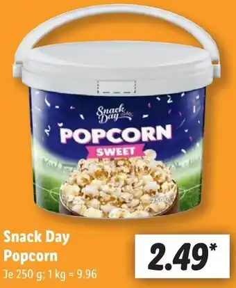 Lidl Snack Day Popcorn Angebot