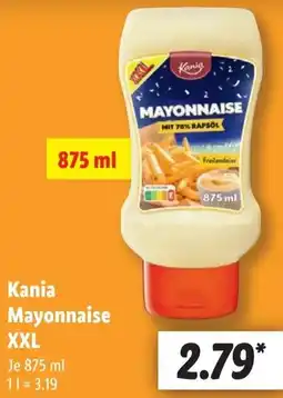 Lidl Kania Mayonnaise XXL Angebot