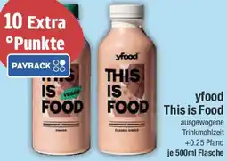 E-Center yfood This is Food Angebot