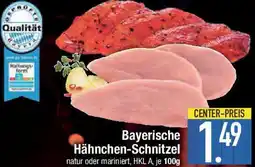 E-Center Bayerische Hähnchen-Schnitzel Angebot