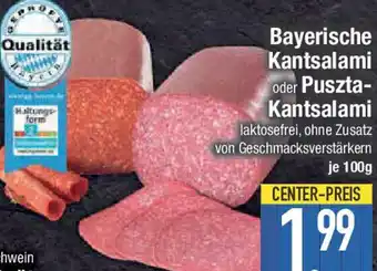 E-Center Bayerische Kantsalami oder Puszta Kantsalami Angebot