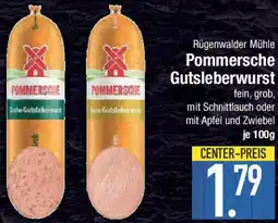 E-Center Rügenwalder Mühle Pommersche Gutsleberwurst Angebot