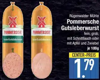 E-Center Rügenwalder Mühle Pommersche Gutsleberwurst Angebot
