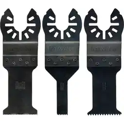 Netto Marken-Discount DeWalt Sägeblatt-Satz Multitool-Zubehörset DT20713, 3-teilig Angebot
