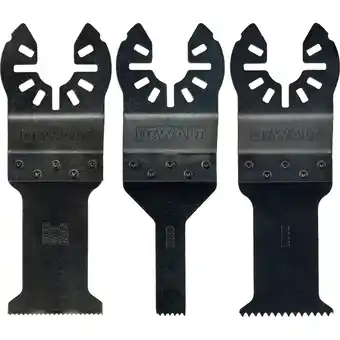 Netto Marken-Discount DeWalt Sägeblatt-Satz Multitool-Zubehörset DT20713, 3-teilig Angebot
