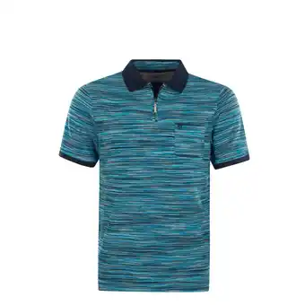 Netto Marken-Discount Hajo Shirt Kurzarm-Poloshirt Softknit mit Reißverschluss, Brusttasche und Logo-Stickerei Angebot