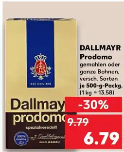 Kaufland DALLMAYR Prodomo Angebot