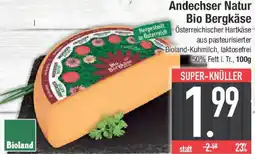 E-Center Andechser Natur Bio Bergkäse Angebot
