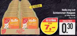 E-Center Gut & Günstig Hello my cat Schlemmer-Happen Angebot
