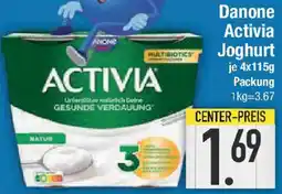 E-Center Danone Activia Joghurt Angebot