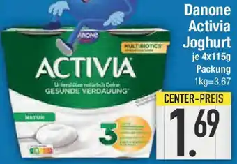 E-Center Danone Activia Joghurt Angebot