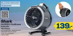 Euronics Shark FA050EU FlexBreeze HydroGo Ventilator Angebot