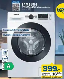 Euronics SAMSUNG WW9QT4048CE Waschautomat Angebot