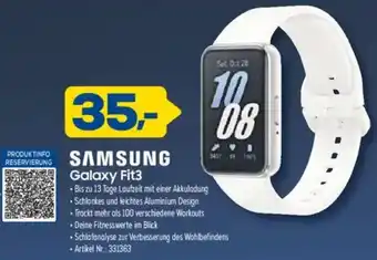Euronics SAMSUNG Galaxy Fit3 Angebot