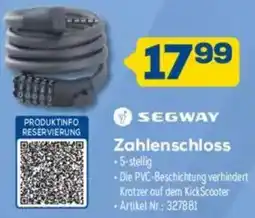 Euronics SEGWAY Zahlenschloss Angebot