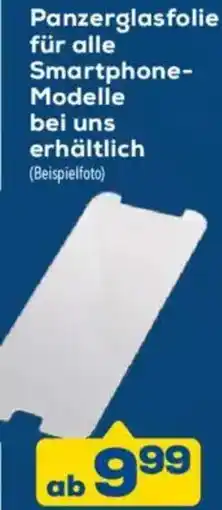 Euronics Panzerglasfolie für alle Smartphone Angebot