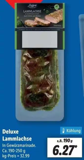 Lidl Deluxe Lammlachse Angebot