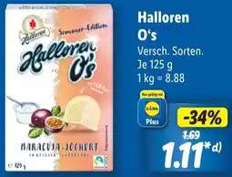 Lidl Halloren O's Angebot