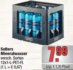 alldrink Selters Mineralwasser Angebot