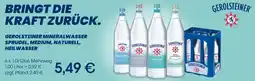 alldrink Gerolsteiner mineralwasser Angebot
