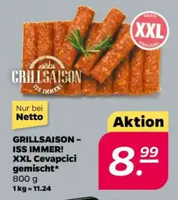 NETTO GRILLSAISON – ISS IMMER! XXL Cevapcici gemischt Angebot