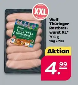 NETTO Wolf Thüringer Rostbratwurst XL Angebot