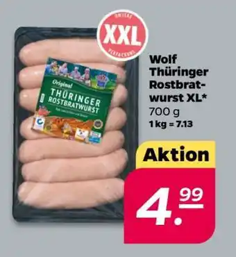 NETTO Wolf Thüringer Rostbratwurst XL Angebot