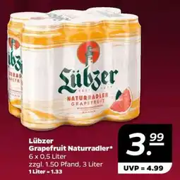 NETTO Lübzer Grapefruit Naturradler Angebot