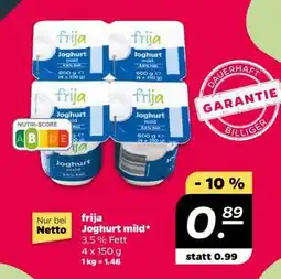 NETTO frija Joghurt mild Angebot