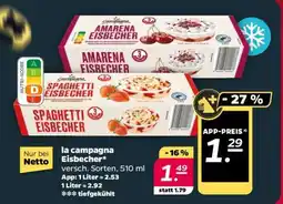 NETTO la campagna Eisbecher Angebot