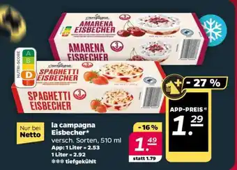 NETTO la campagna Eisbecher Angebot