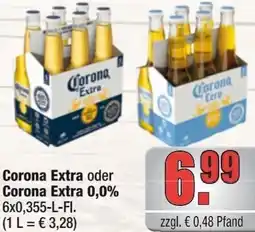 alldrink Corona Extra oder Corona Extra 0,0% Angebot